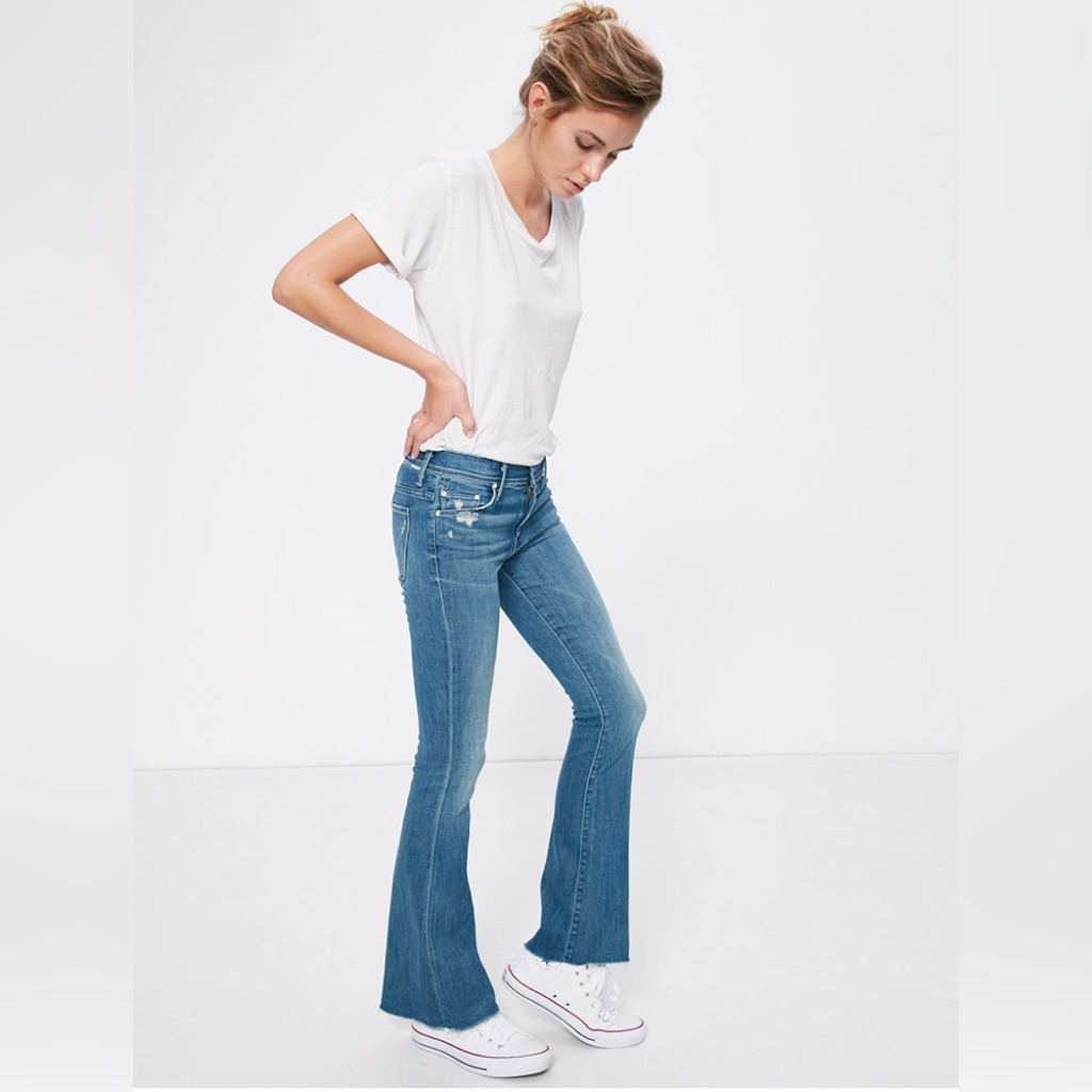 Mother Denim Weekender Jeans - Graffiti Girl